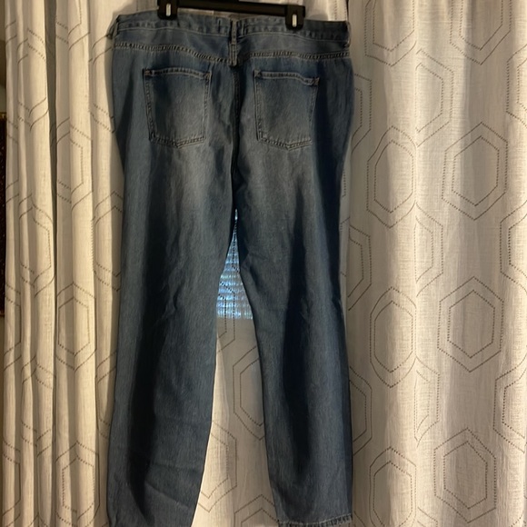 Forever 21, + Size Distressed Jeans 16 Blue - Picture 6 of 9